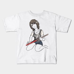 Guitar Girl Kids T-Shirt